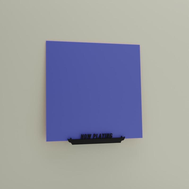 Vinyl Holder Now Playing Cat version #2