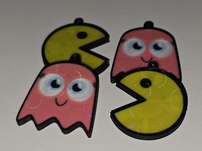 Pacman Earrings