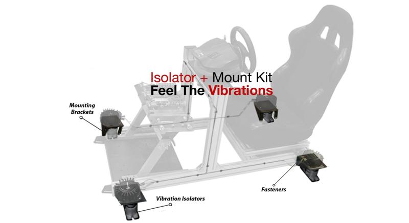 Dayton Audio BST-1 + Mount Kit Feel The Vibration For Sim Racing