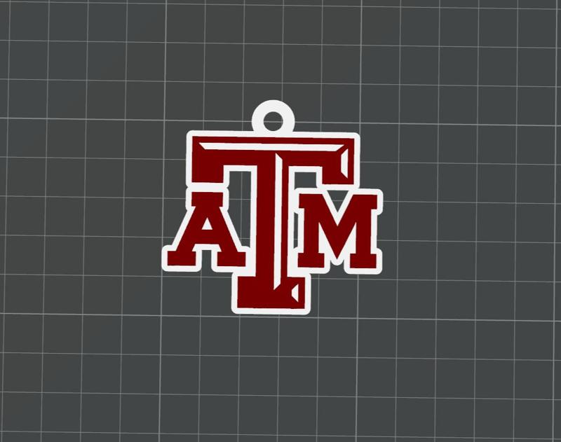 Texas A&M Keychain / Necklace