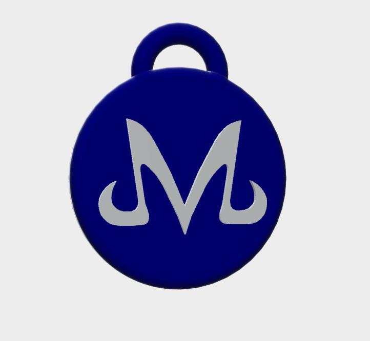 Babidi emblem keychain (Dragon Ball)