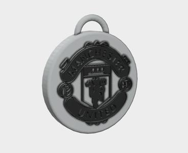 Manchester United Coat of Arms Key Ring