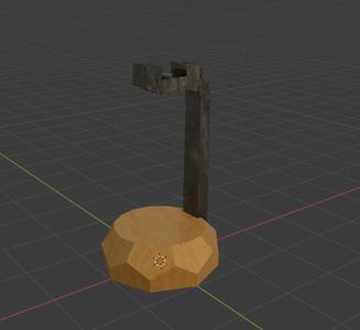 3d model Gaming Headset Holder FREE