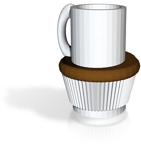 fullsized coffee cup cake cup all files