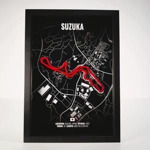 Elevation Suzuka International 3D Racing Track