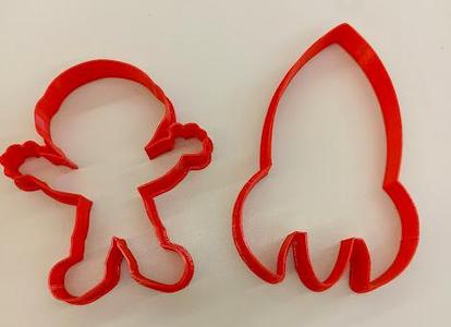 Astronaut Cookie cutter