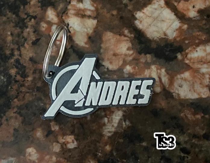 Keychain Avengers v2 Andres
