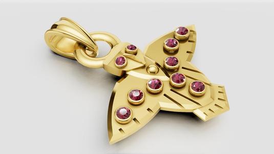 Eagle Pendant  3D printable model