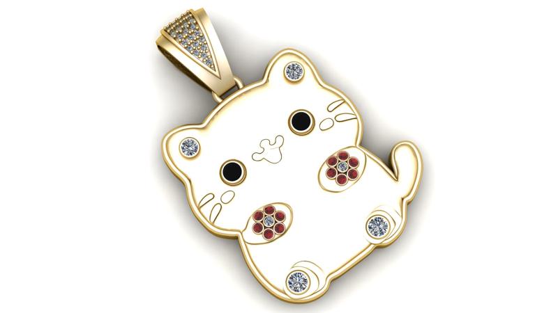 Cute Baby Cat Pendant