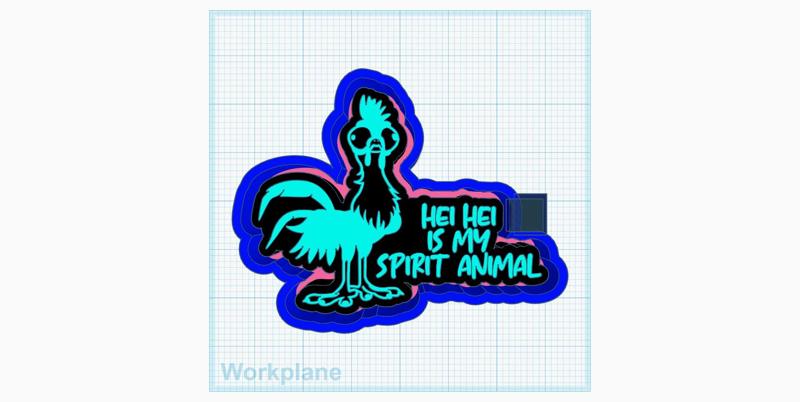 Hei Hei spirit animal