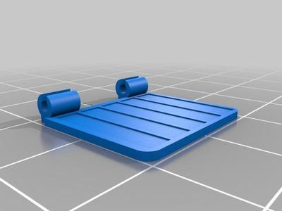 Ramp for Greenlight 1:64 Utility Trailer