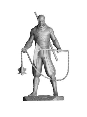Ninja Gaiden for 3D print STL