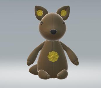 cartoon kangaroo cute toy