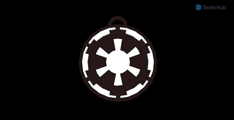 Star Wars Galactic Empire Key Ring
