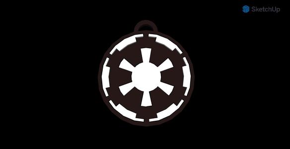 Star Wars Galactic Empire Key Ring