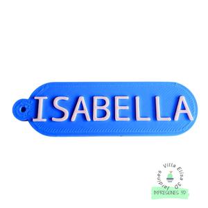 Isabella keychain bookmark