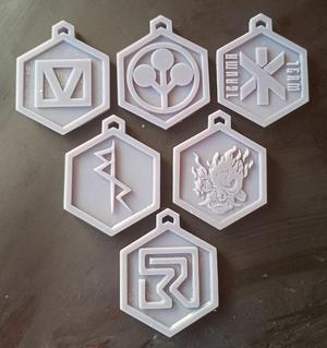 Cyberpunk BUNDLE Keychains