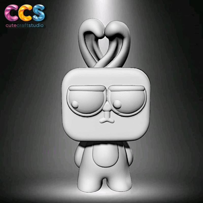 Serious Chibi Rabbit