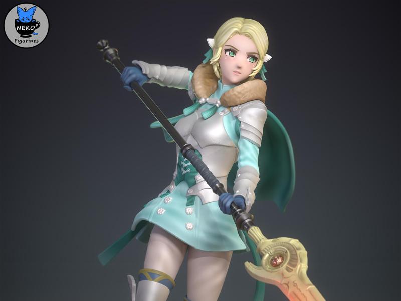 Ingrid Galatea - Fire Emblem Three-Houses  Game Figurine STL for 3D Printing