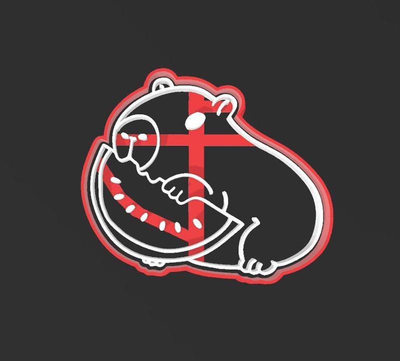 Capibara Cookie Cutter