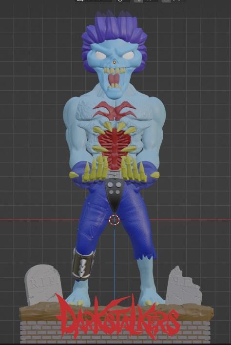 JOYSTICK STAND LORD RAPTOR DARKSTALKERS MORRIGAN