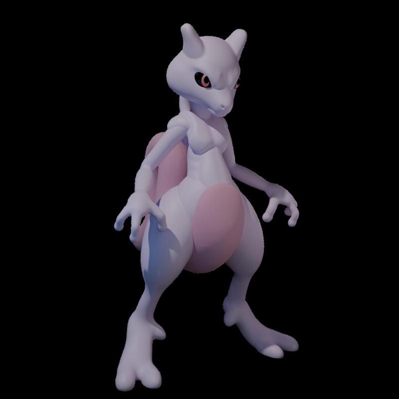 Mew Two Fan Art Pokemon