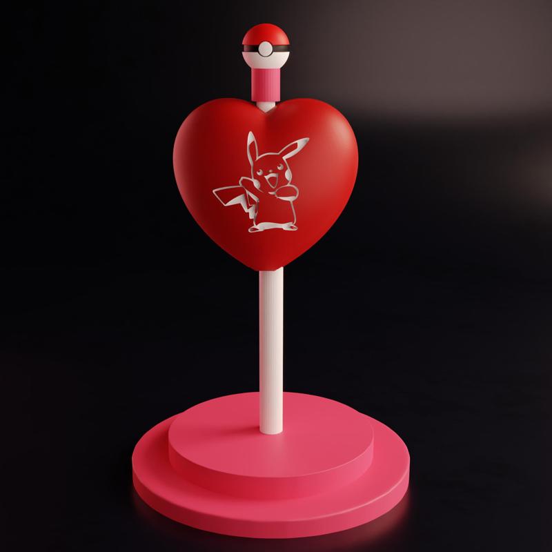 Pokemon- corazon-san valentin-charmander