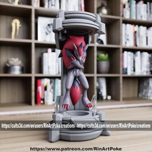 Zoroark in the lab from pokemon