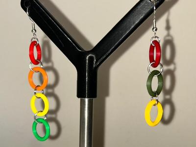 Simple hoop earrings