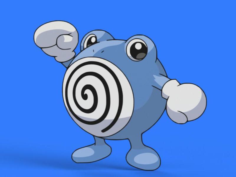 Poliwhirl Wall Art
