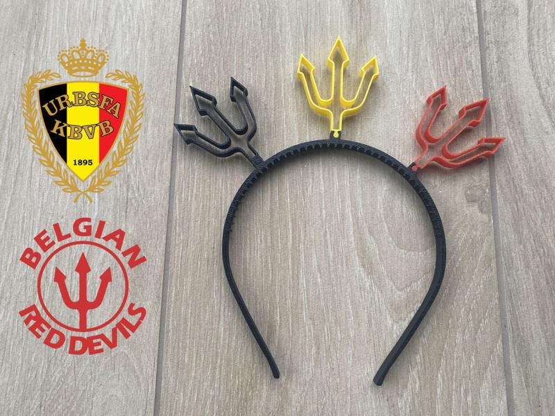 Belgian Red Devils Fan headband