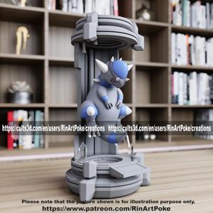 Rampardos in the lab from pokemon