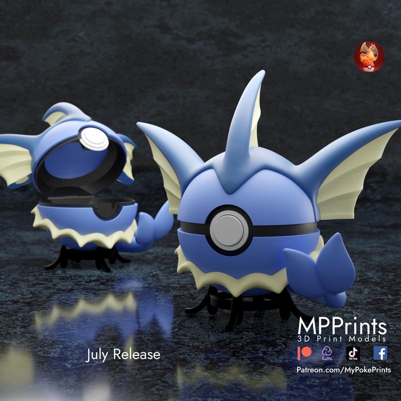 Vaporeon Ball - functional