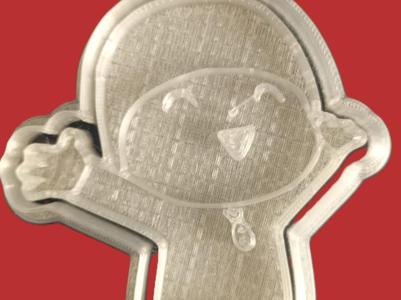 Pocoyó Cookie Cutter ceramic