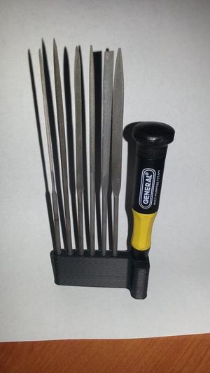 Jewlers File Stand