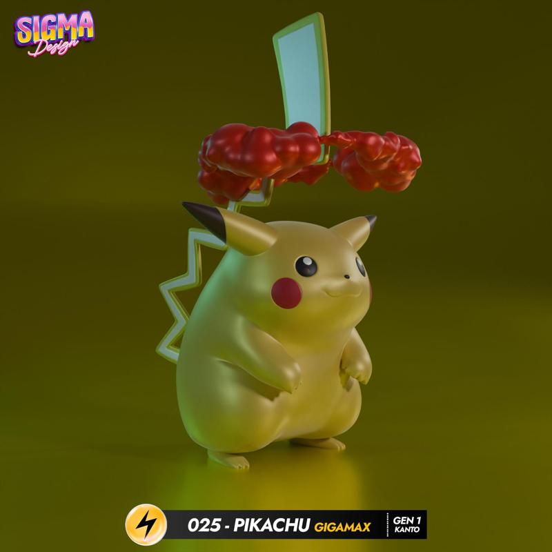 025 pikachu Gigamax