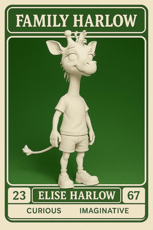 Elise Harlow Family - Flownimal STL file