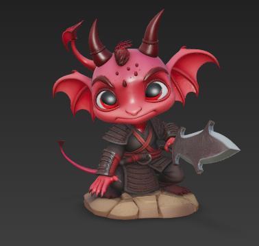 chibi demon gerrero 16