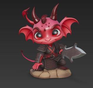 chibi demon gerrero 16