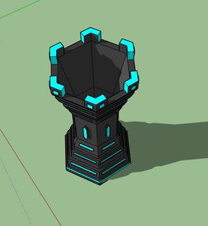 tower vase