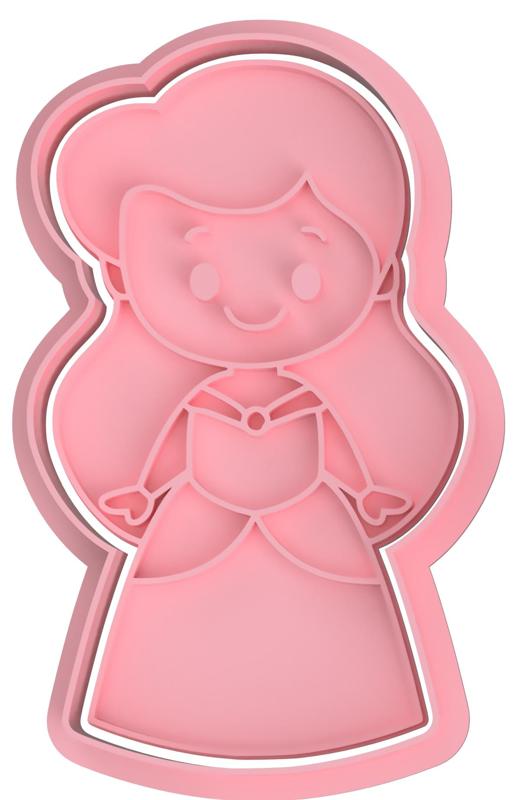 PRINCESS ARIEL CUTTER FOR COOKIE AND FONDANT