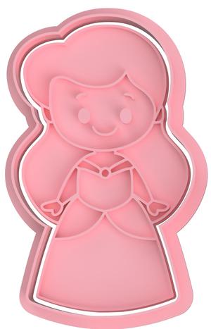 PRINCESS ARIEL CUTTER FOR COOKIE AND FONDANT