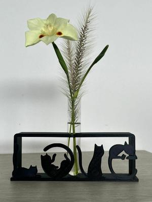 LOVE Cats Vase