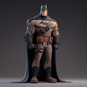 🦇🖤 Batman Noir – Urban Vigilante Collector's Edition (One-Piece STL)