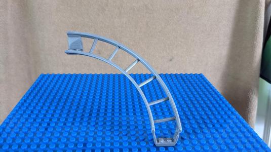 Brick Roller Coaster Hill Top Banked Turn