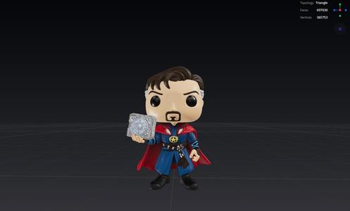🧙‍♂️ Doctor Strange (with Cloak of Levitation) Funko Pop! - The Master of the Mystic Arts! (3D Print Ready!) ✨