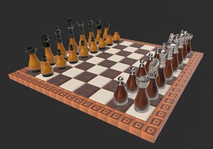 SURREALISTIC CHESS 3D PRINTING