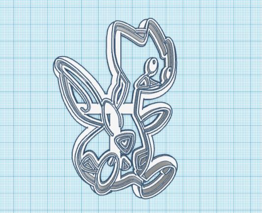 Pokemon: Togetic Cookie Cutter