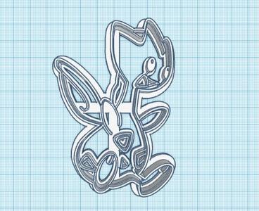 Pokemon: Togetic Cookie Cutter