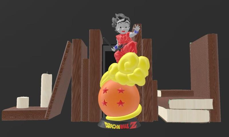 Gaming Nook Book Nook Gamer Goku Nimbus